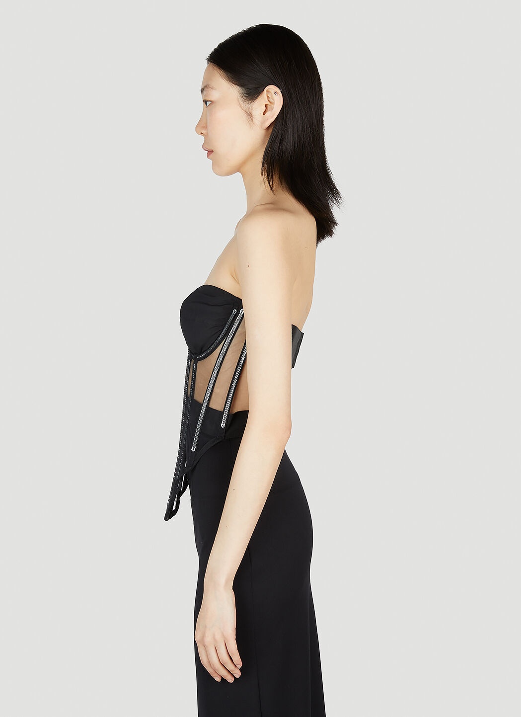 Kim Embellished Corset Top - 3