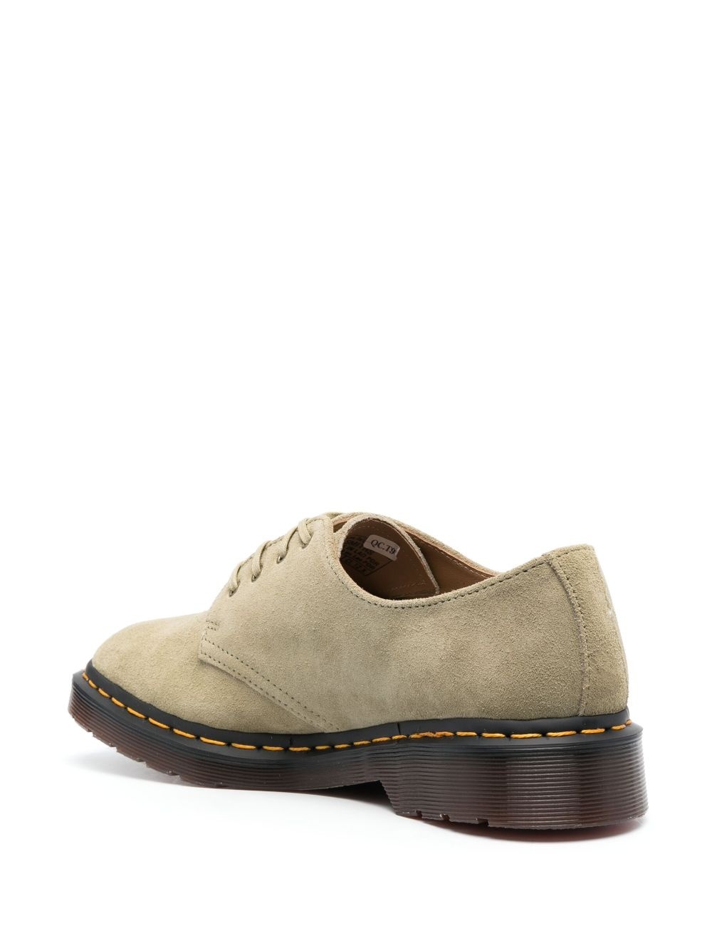 lace-up fastening leather shoes - 3