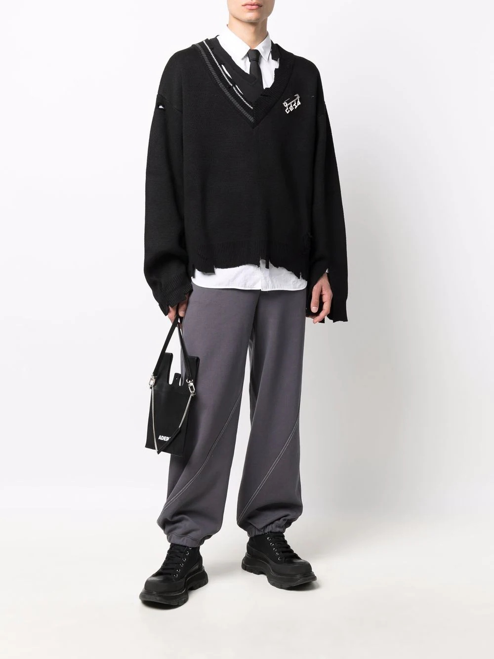 Admore twisted-seam track pants - 2