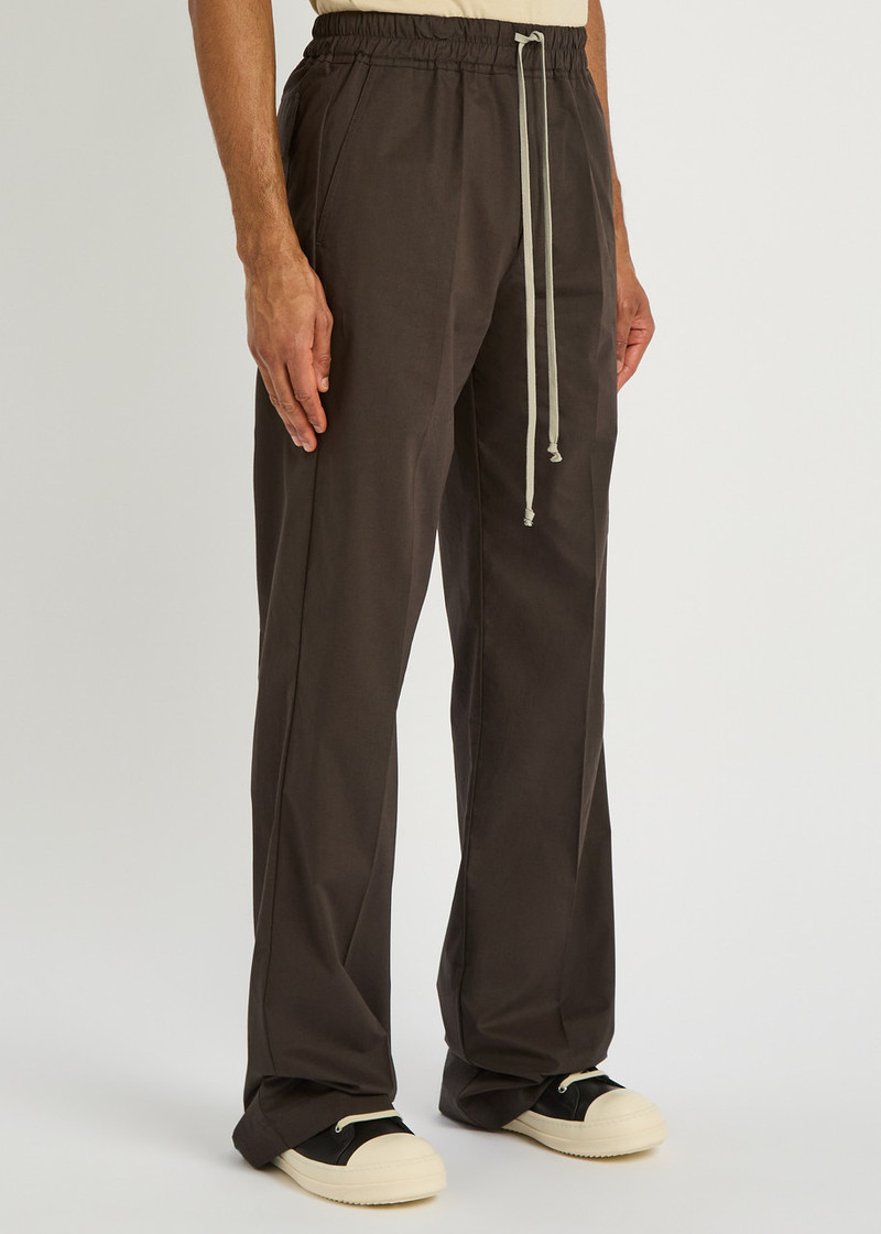 Rick Owens Rick Owens Dietrich Straight-leg Cotton-poplin Trousers outlook