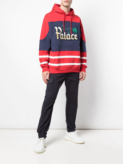 PALACE logo print hoodie outlook