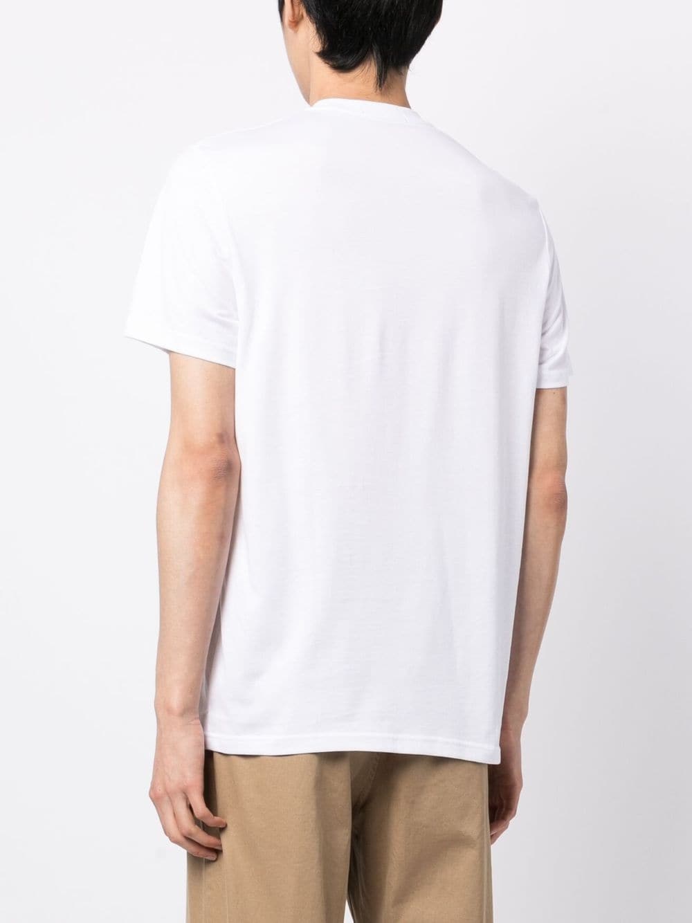 logo-print crew-neck T-shirt - 4