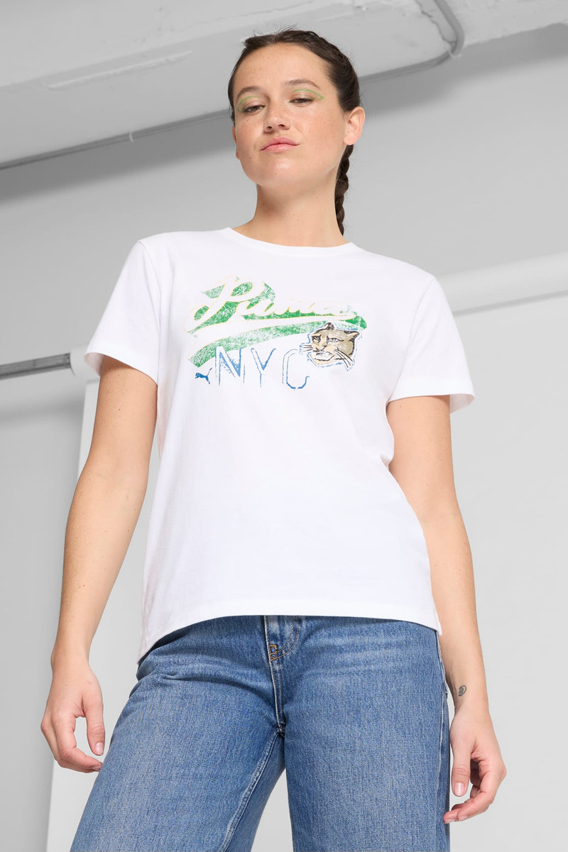 PUMA NYC Flagship Remix Women's Tee outlook