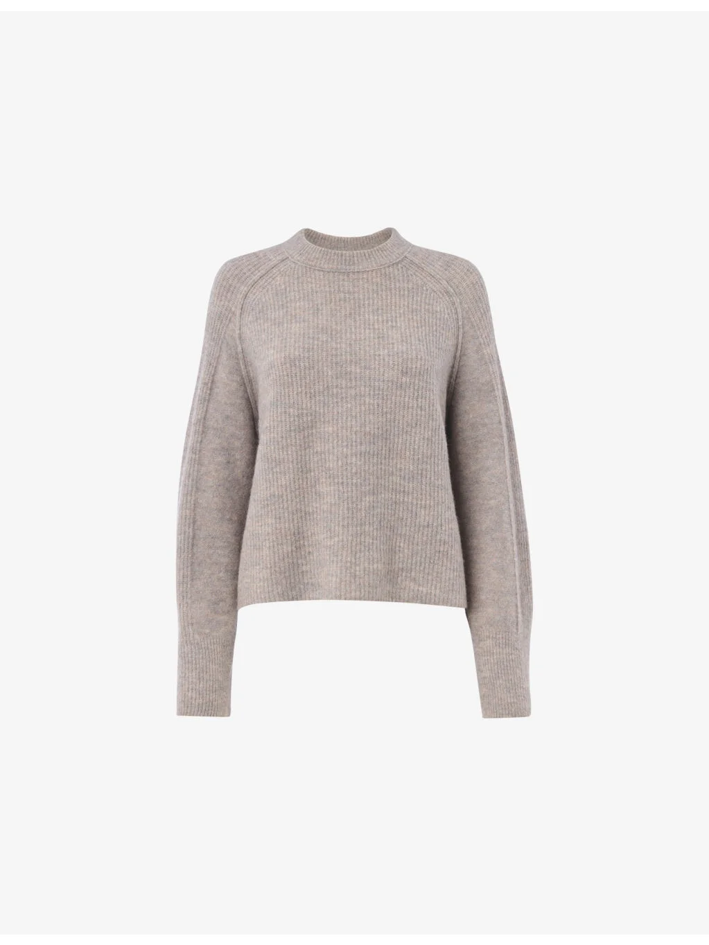 Aria Ribbed Knitted Jumper - 1