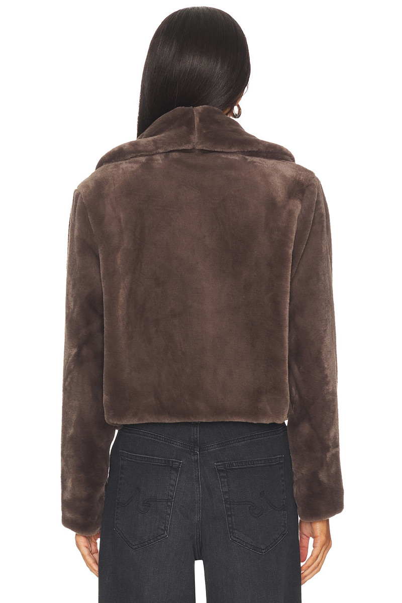 BLANKNYC Cropped Faux Fur Coat outlook