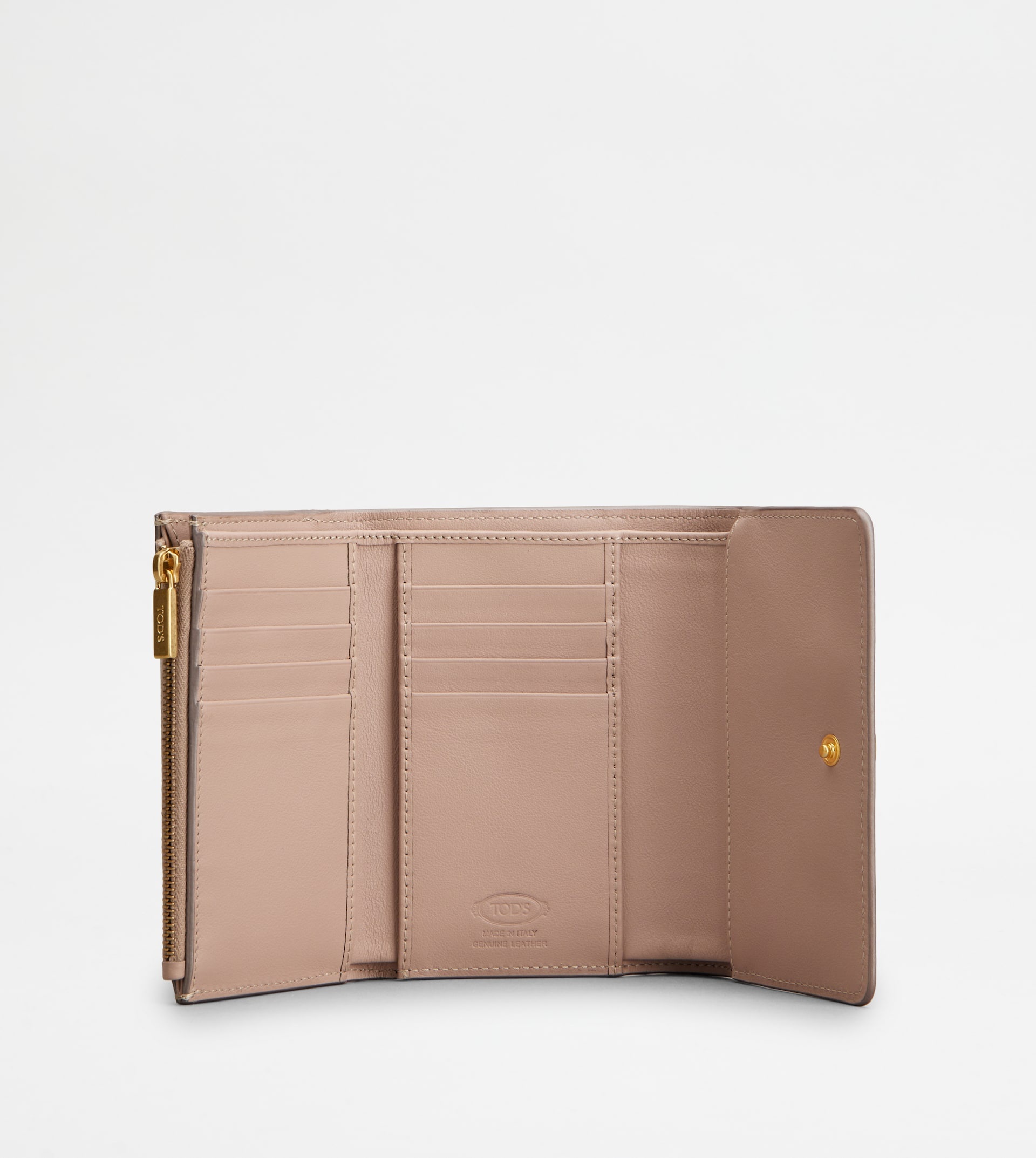 KATE WALLET IN LEATHER - PINK - 2