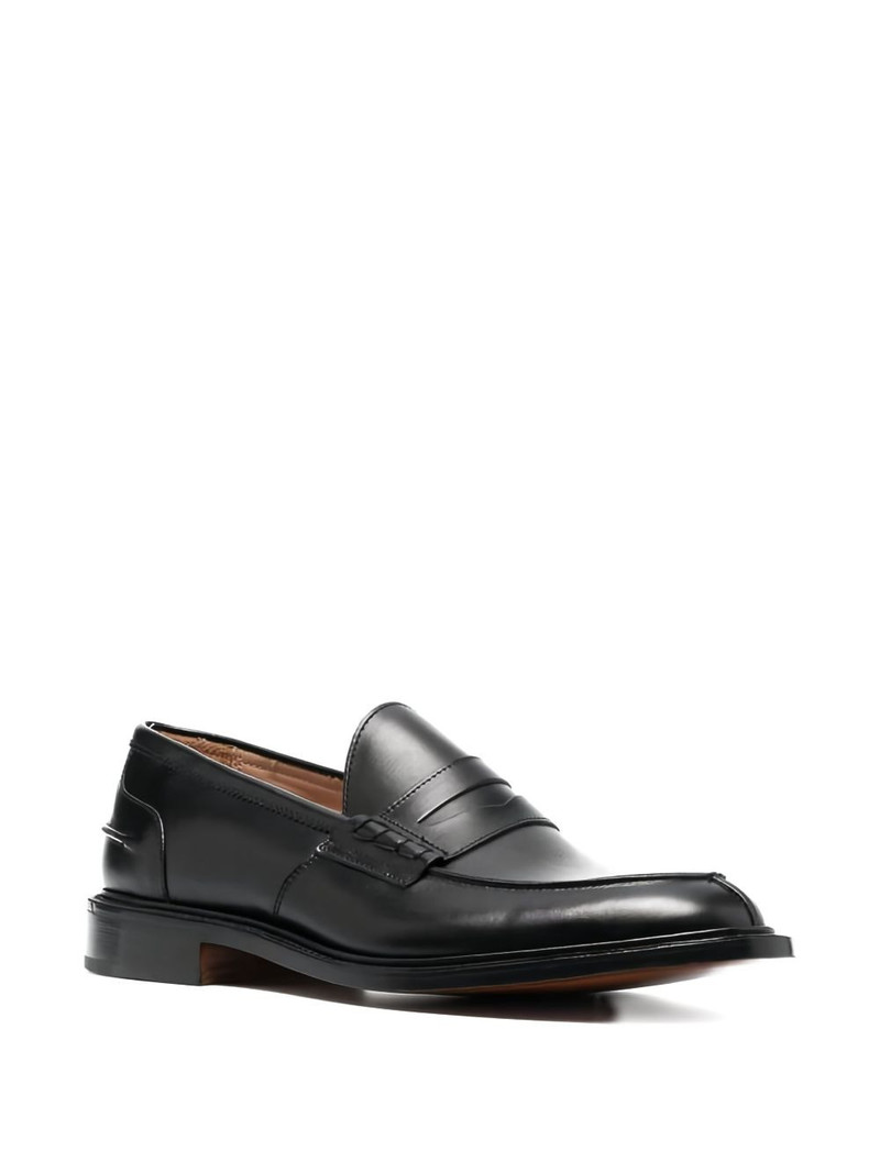Tricker's leather loafers outlook
