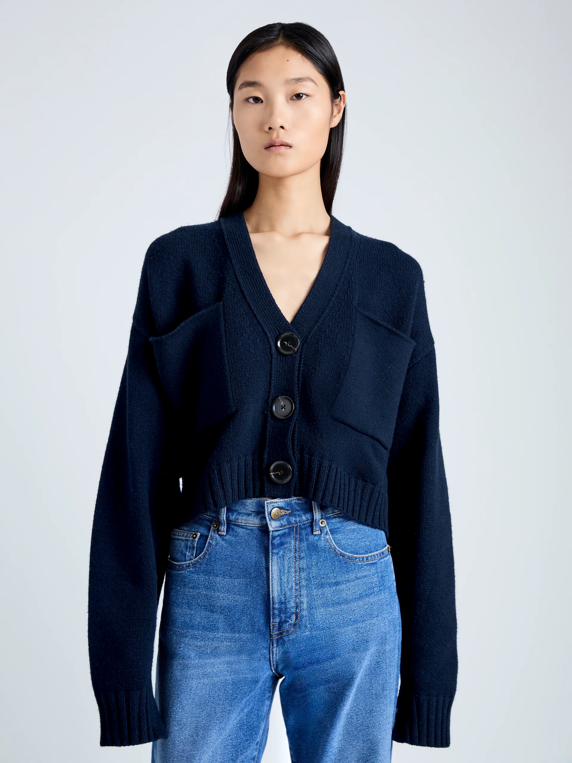 Sofia Cardigan in Eco Cashmere - 6