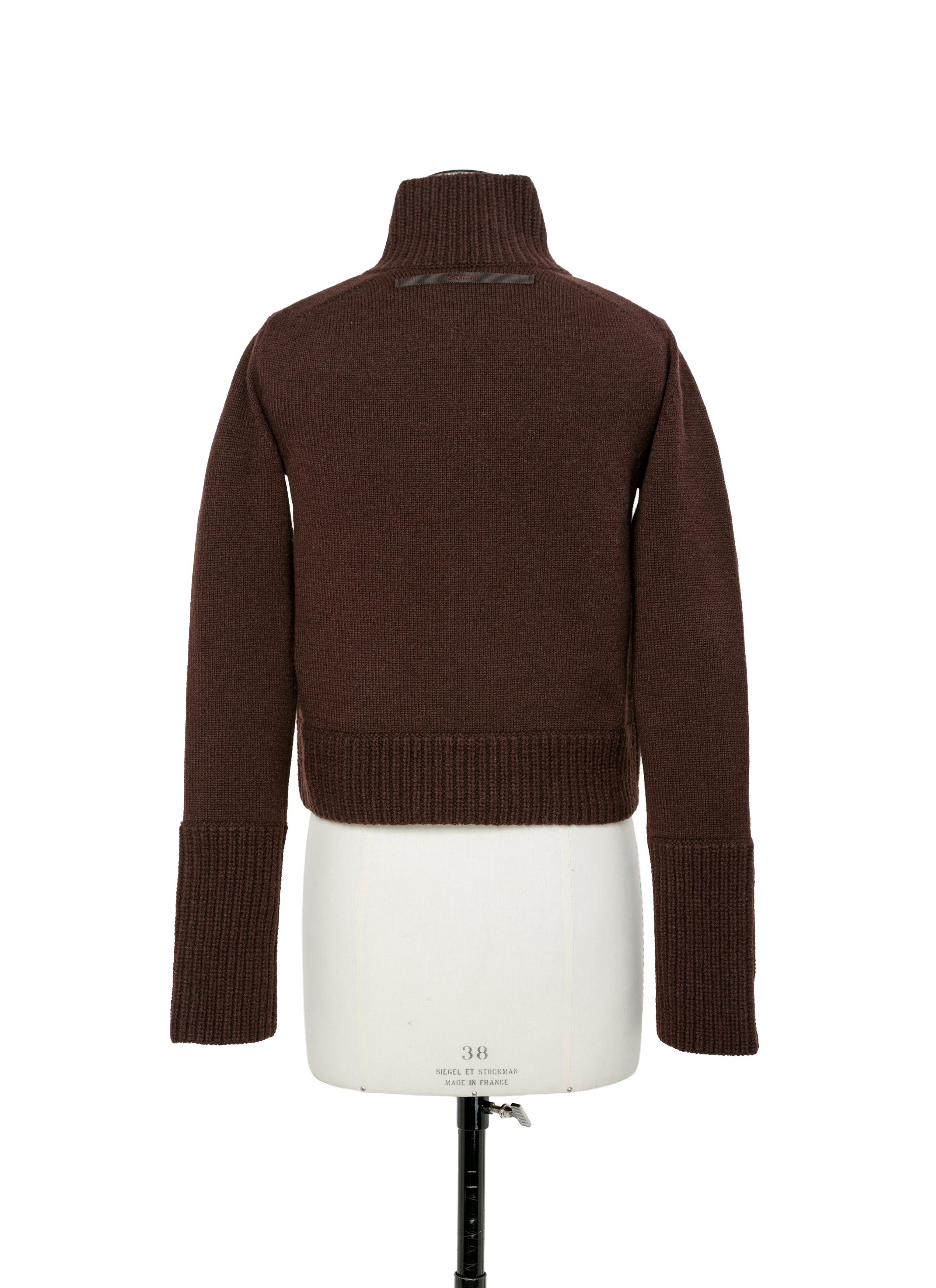 Wool Knit Blouson - 3