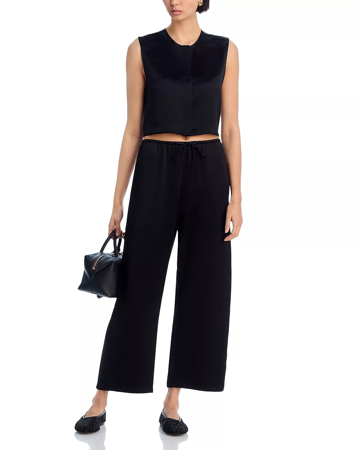 Barb Crop Drawstring Pants - 7