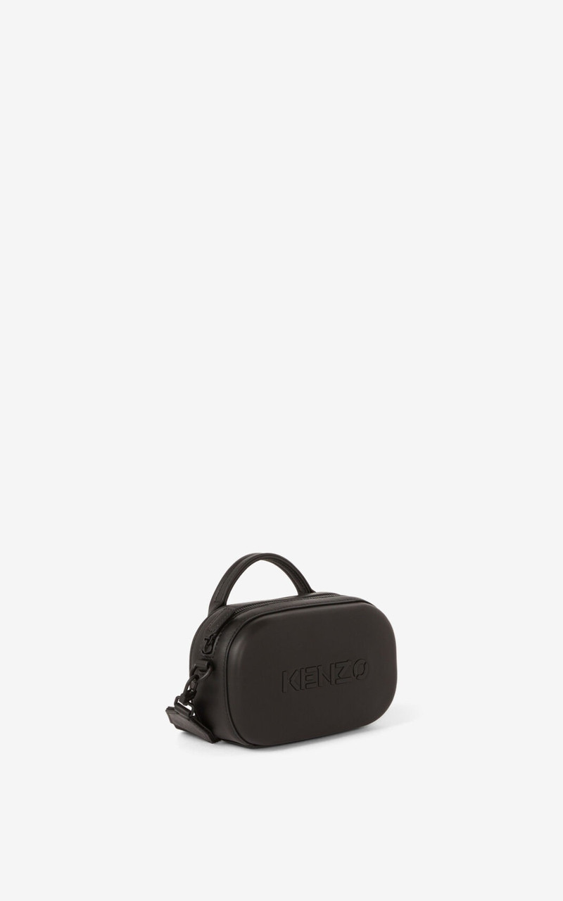 KENZO Logo small leather cross-body bag 5