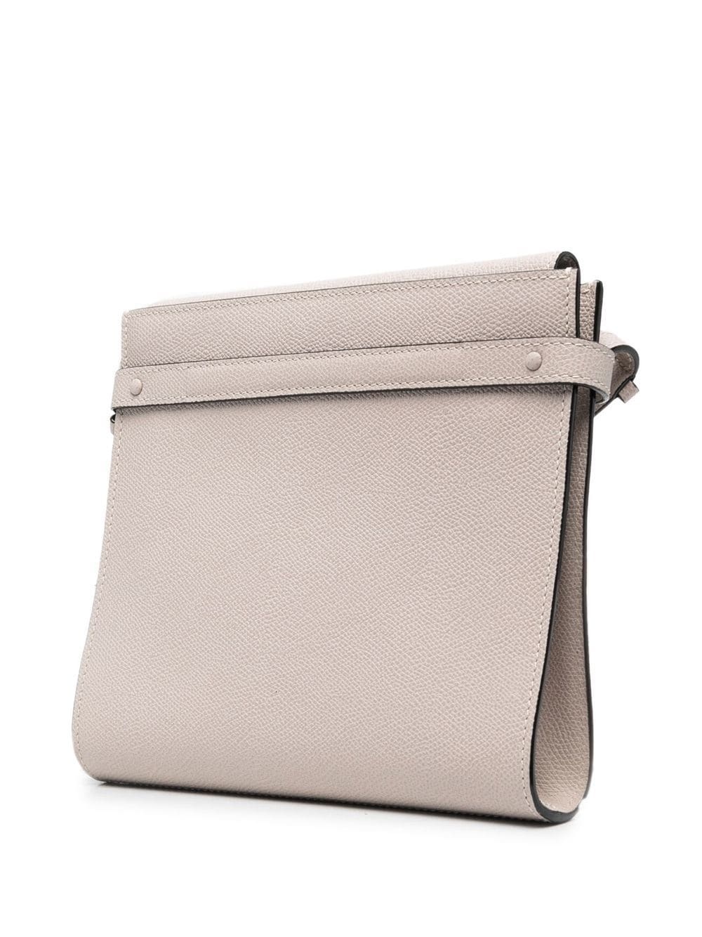 grained-leather crossbody bag - 3