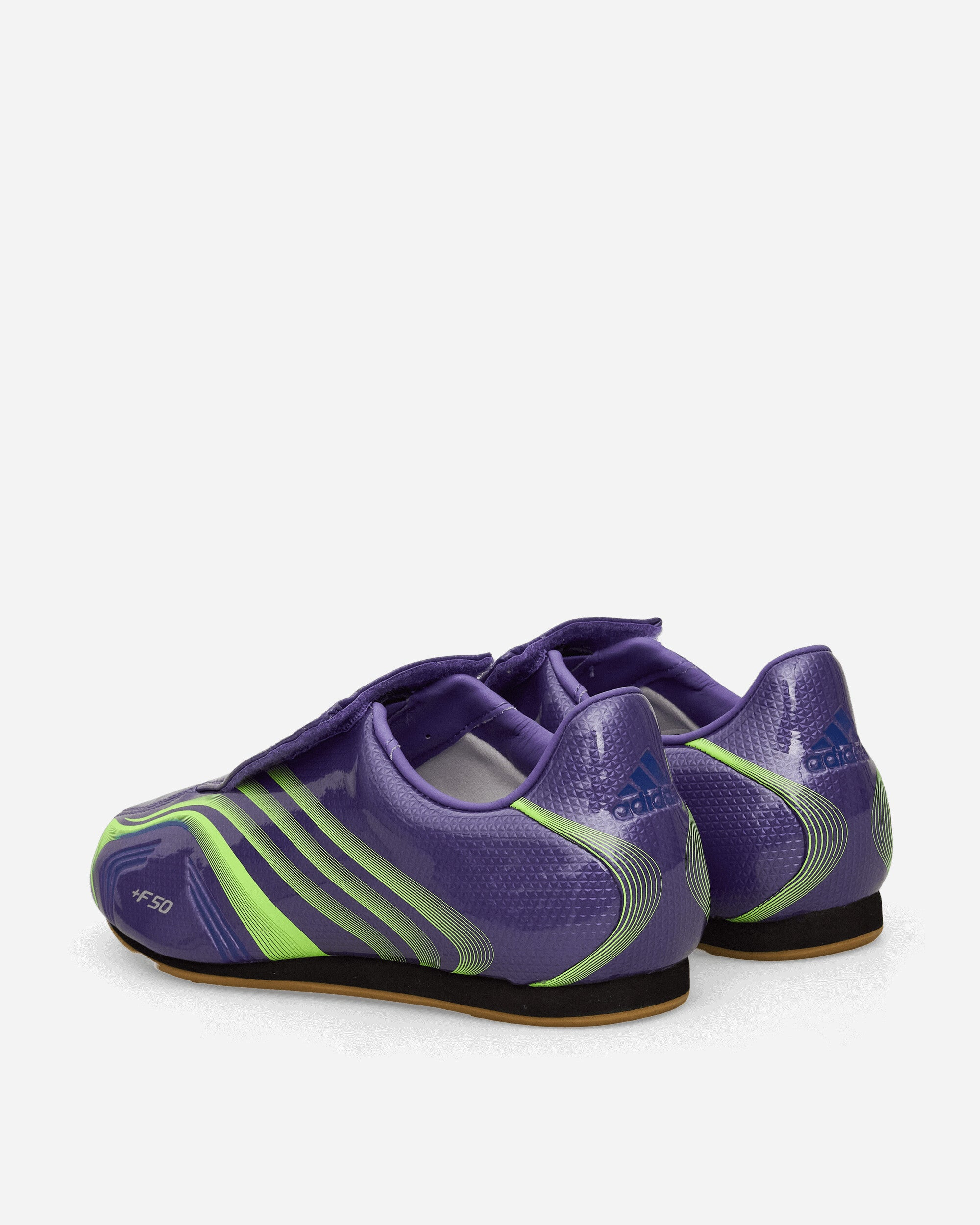 Women's Taekwondo F50 Sneakers Purple Rush / Lucid Lemon - 4