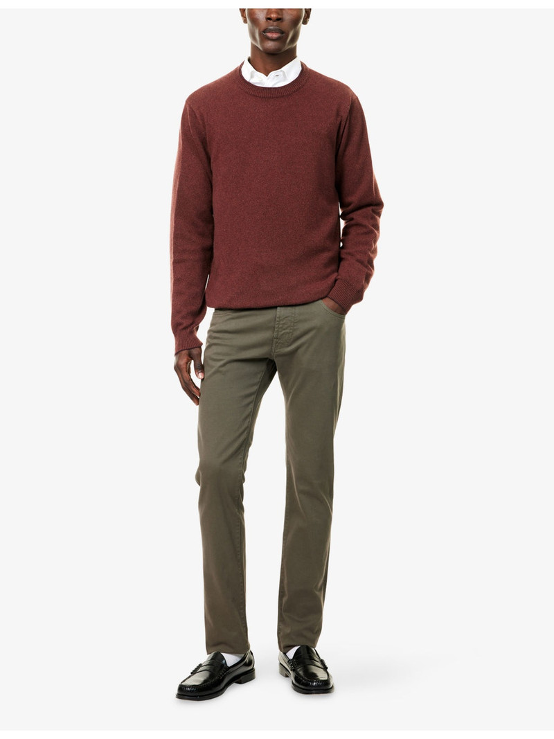 CORNELIANI Crewneck Knitted Cashmere Jumper outlook