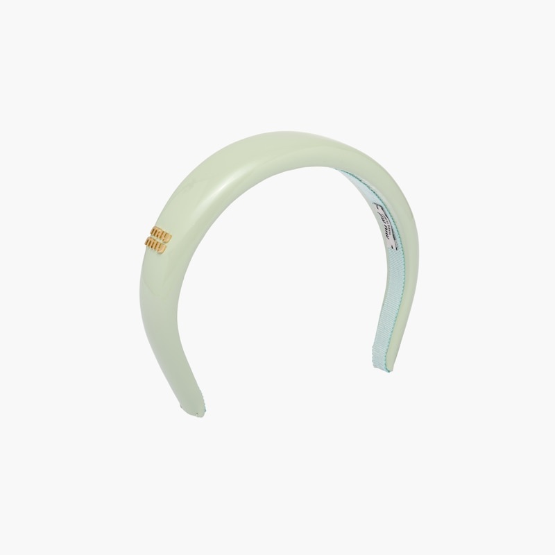 Patent leather headband - 2