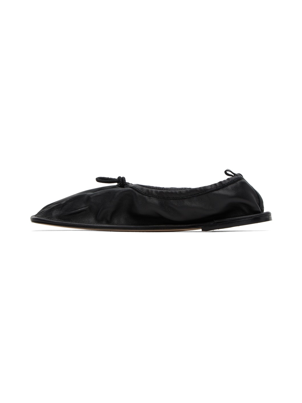 Black Puntera Ballerina Flats - 3