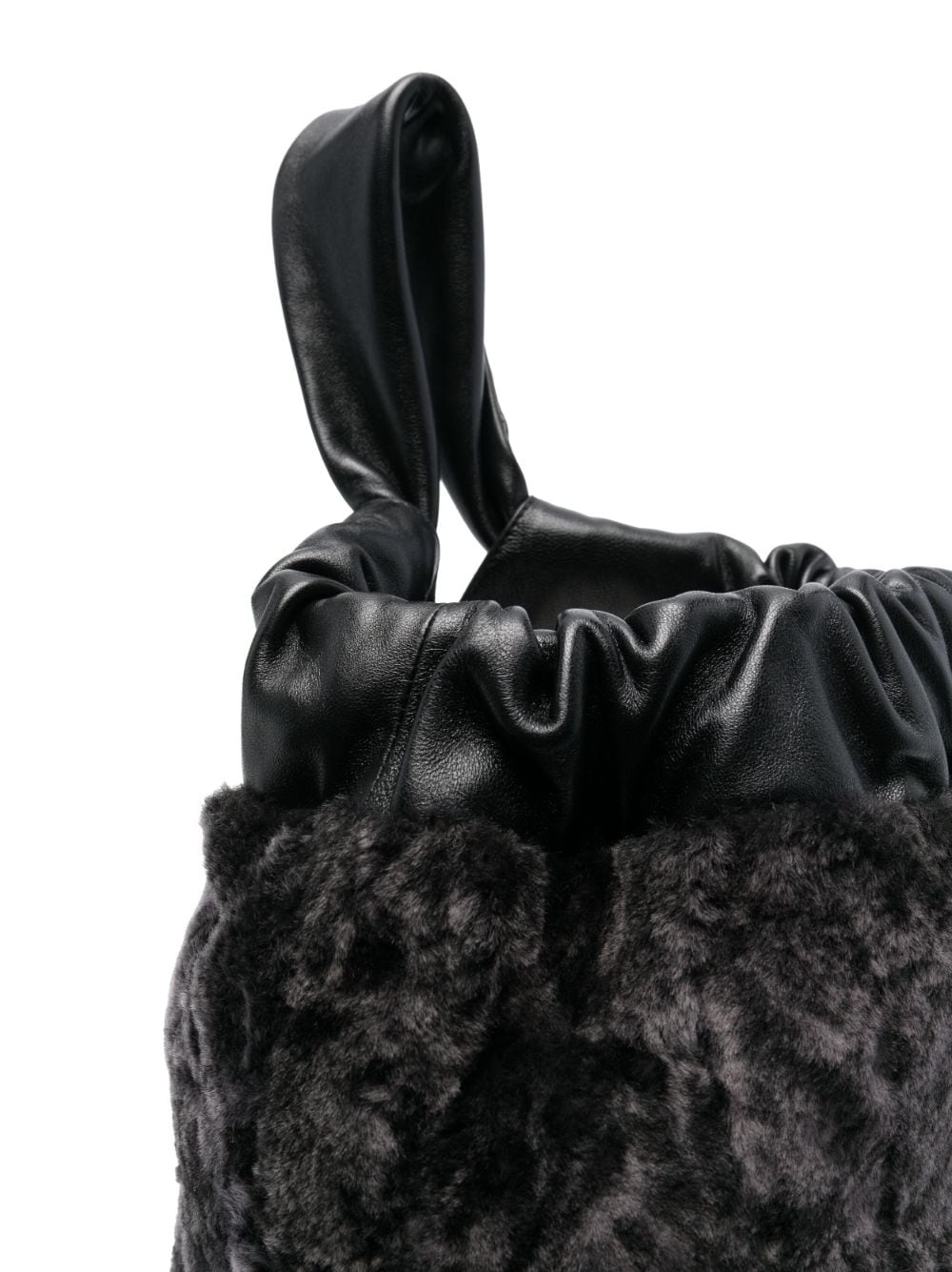 leather tote bag - 4