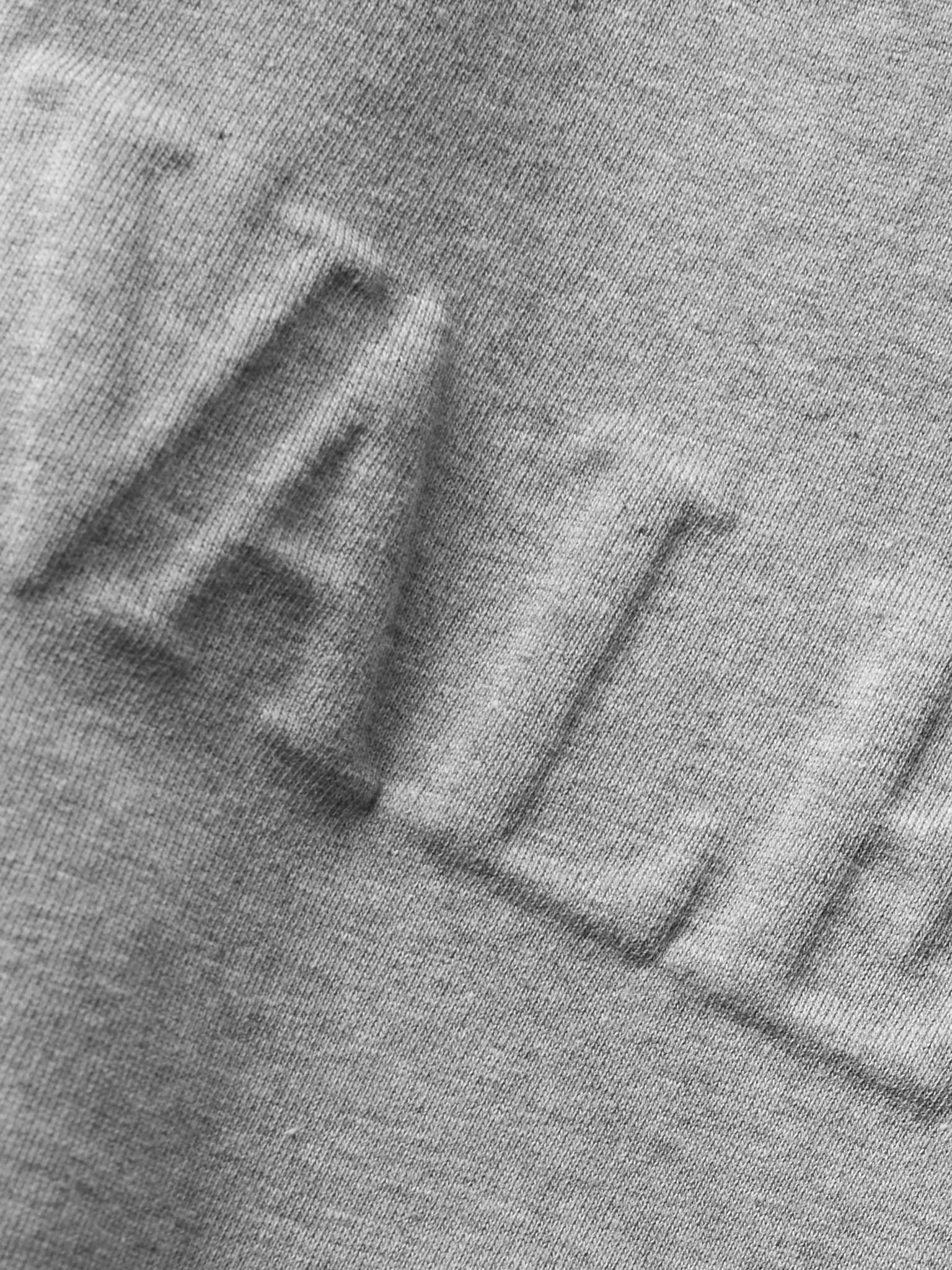 Logo-Embossed Cotton-Jersey Hoodie - 3