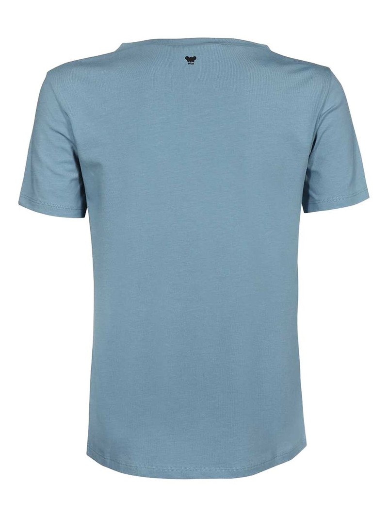 WEEKEND Max Mara ribbed-neckline moth-logo T-shirt outlook