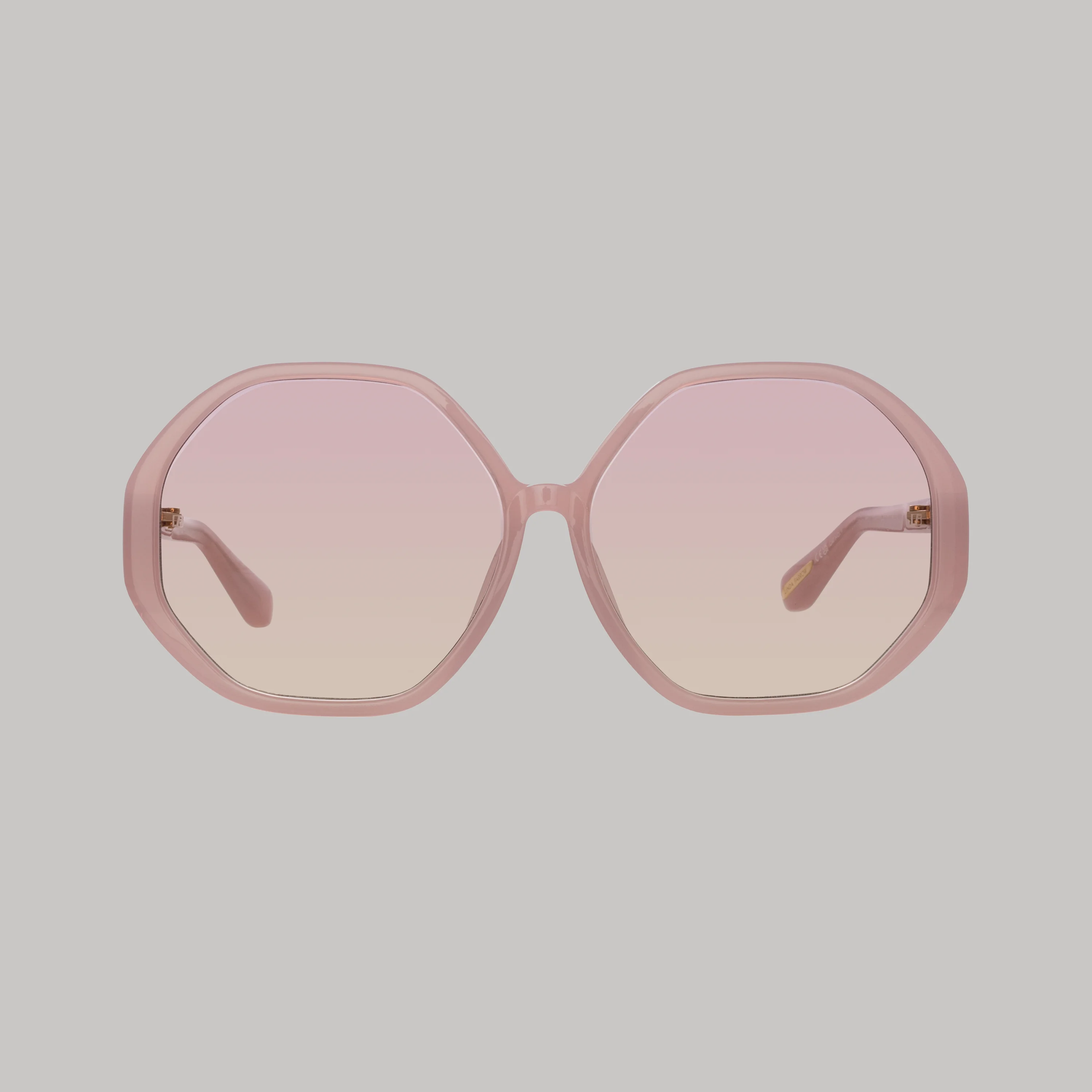 PALOMA HEXAGON SUNGLASSES IN LILAC - 1