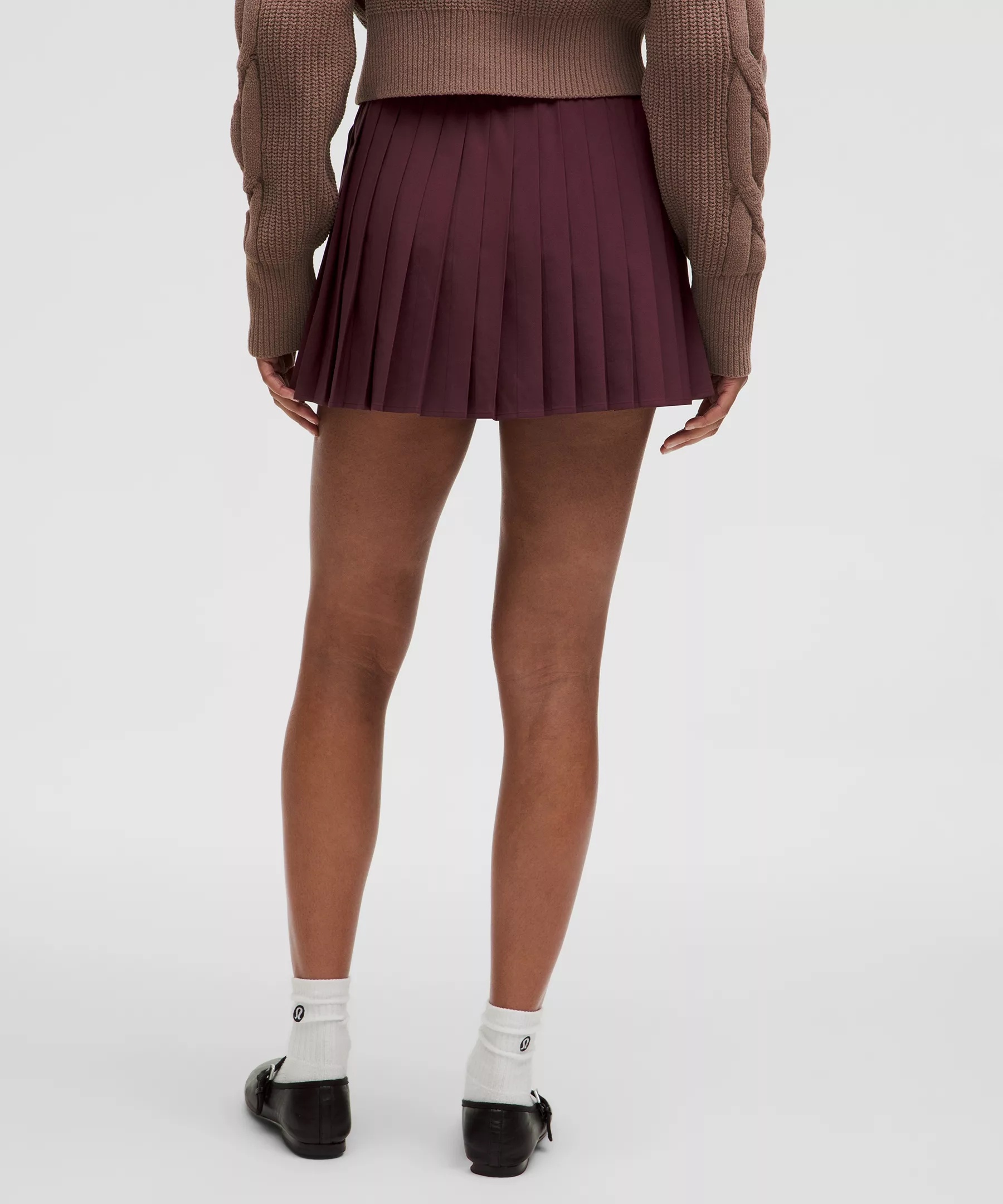 High-Rise Pleated Tennis Skirt - 3