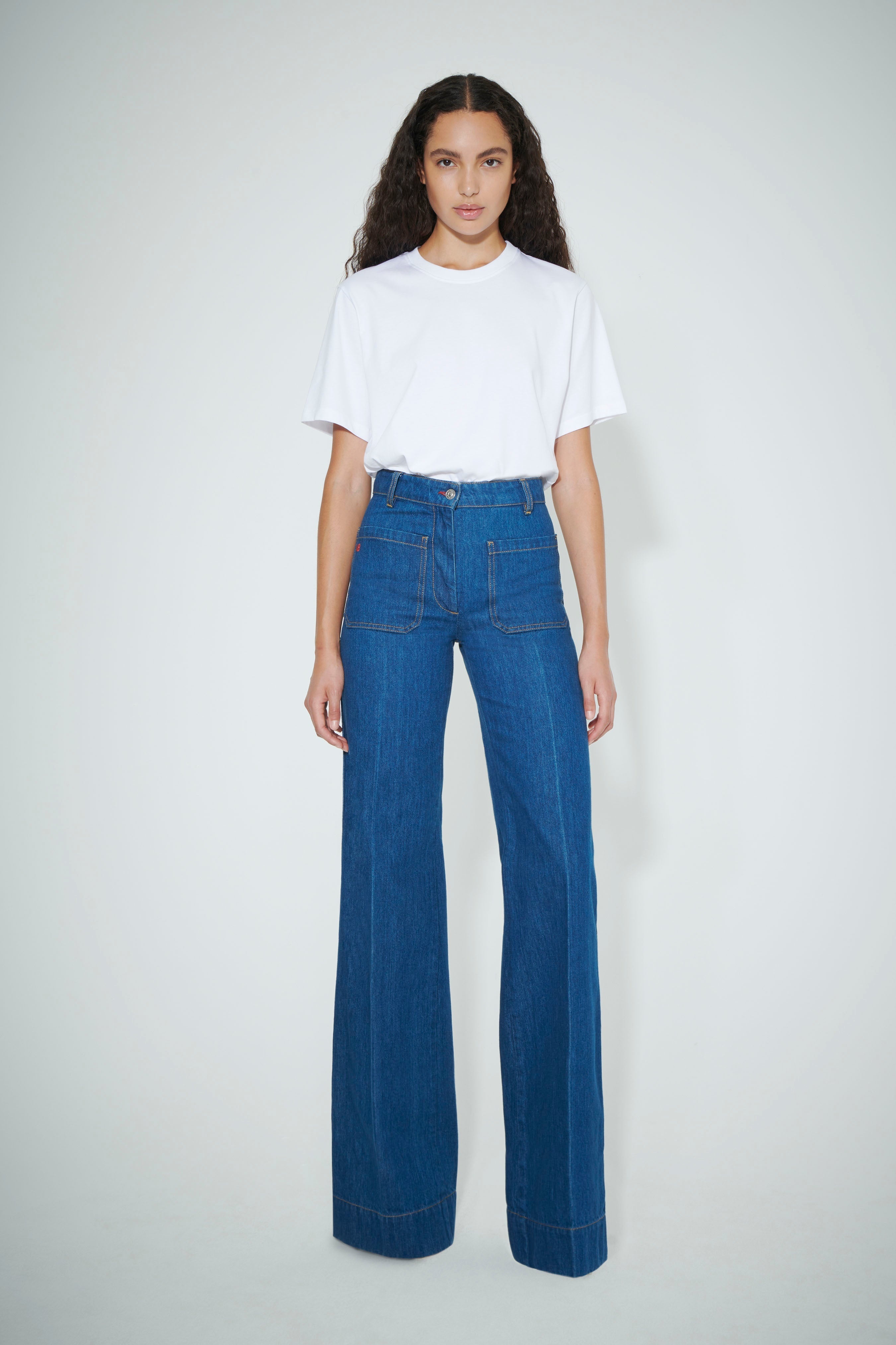 Alina Jean in Dark Blue Wash - 2