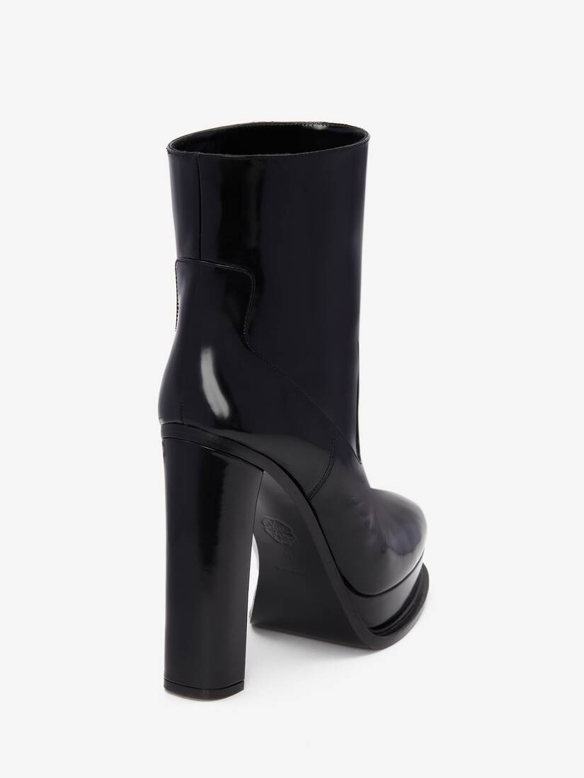 Alexander McQueen 105mm toe-cap ankle boots - Black