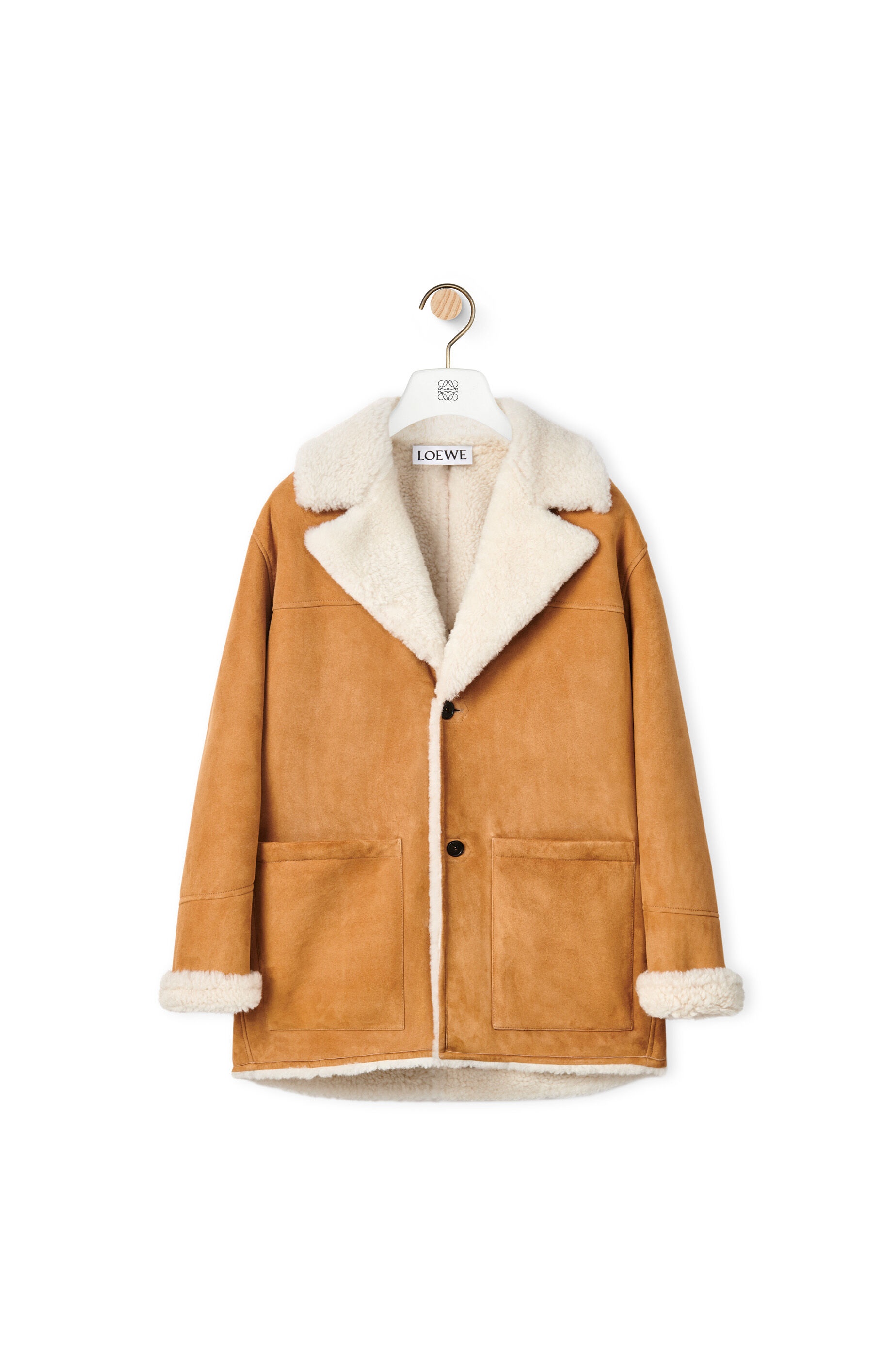 Coat in shearling - 1