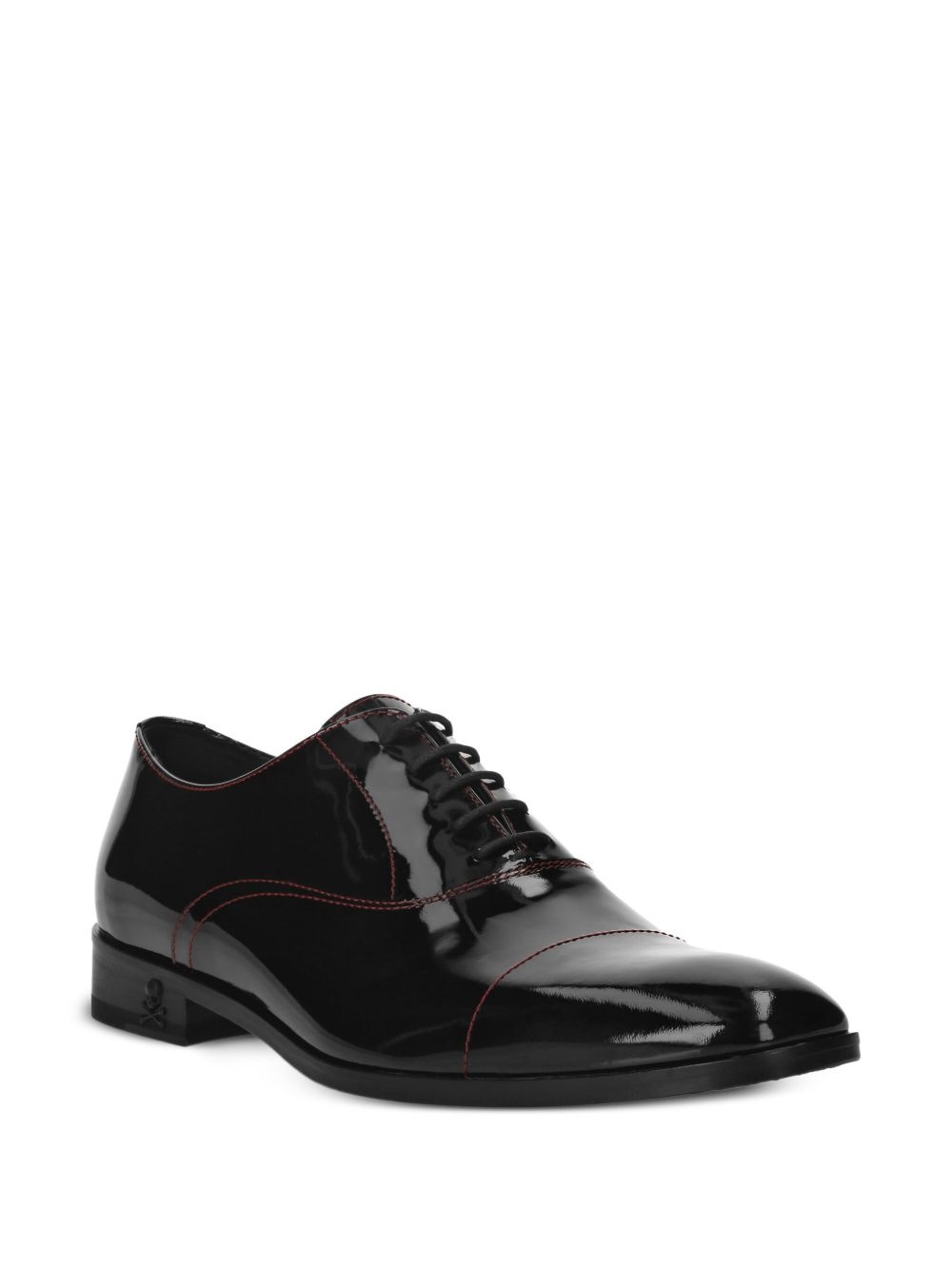 patent leather derby shoes - 2