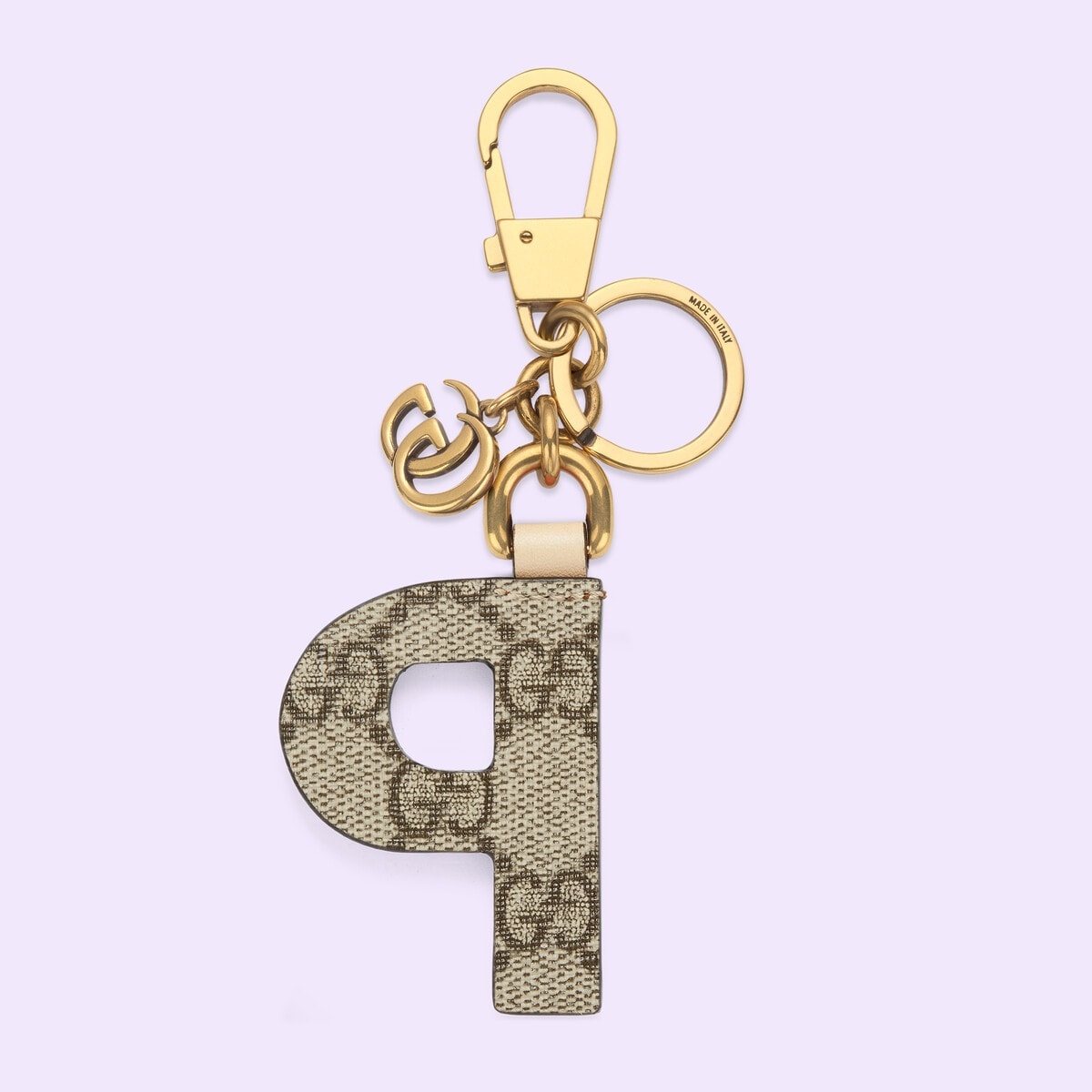Letter P keychain - 2