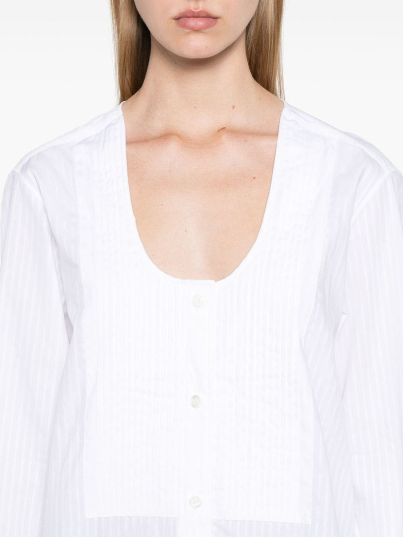 pintuck bib shirt 5