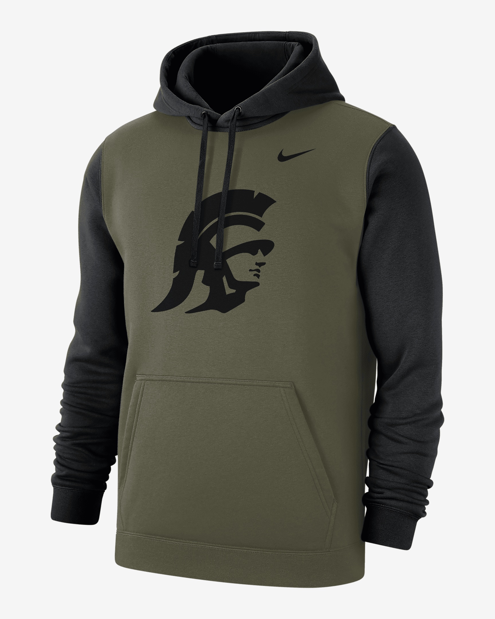 USC Olive Pack Nike Men's College Hoodie - 1