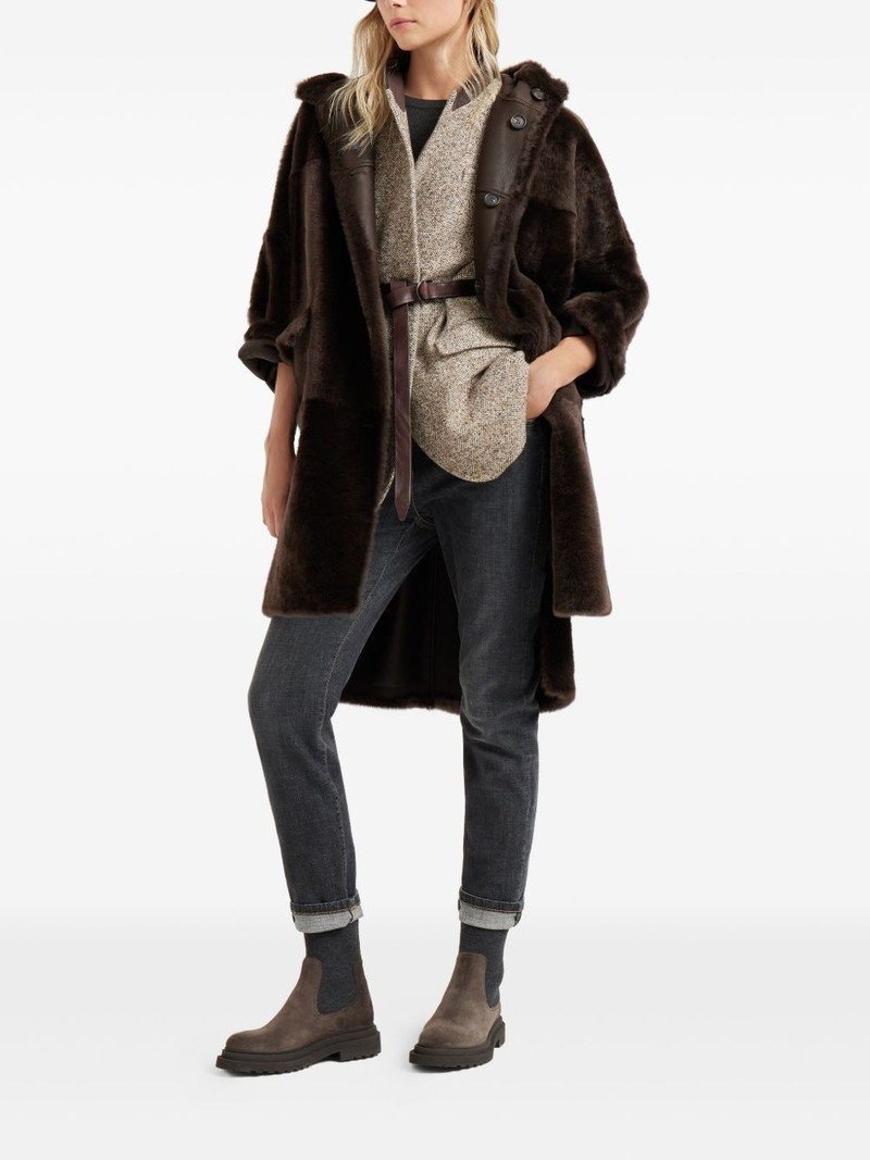 Brunello Cucinelli fur coat outlook