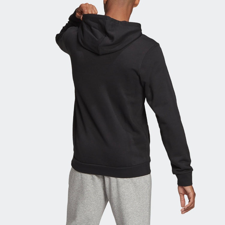 adidas M Camo Hd Logo Printing Sports hooded Long Sleeves Black GL0019 - 3