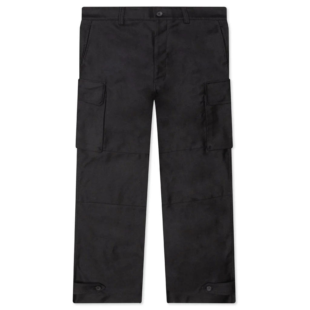 STRAIGHT LEG TROUSERS TCY36 - BLACK - 1