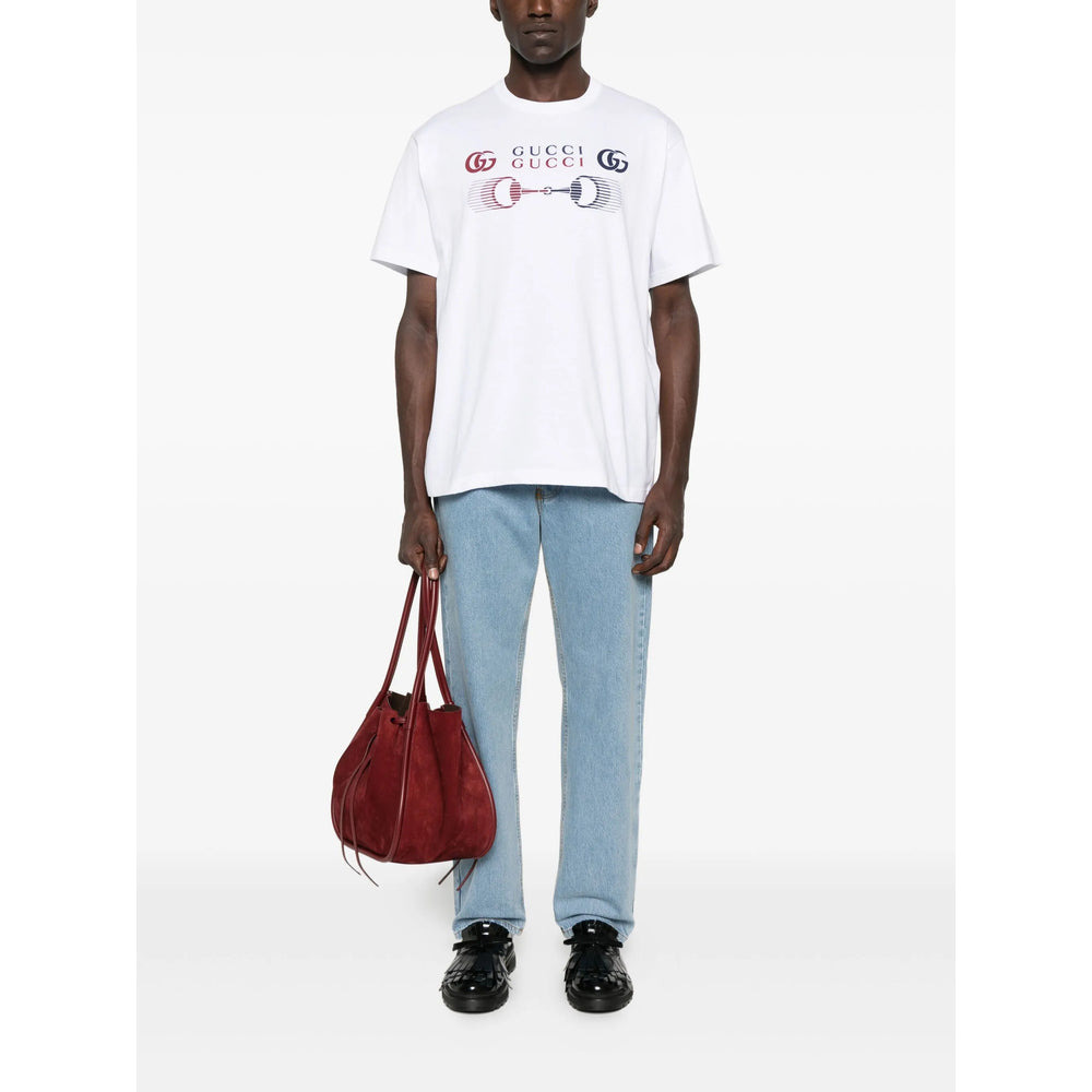 Gucci White T-Shirts & Vests - T-Shirts Men - 2