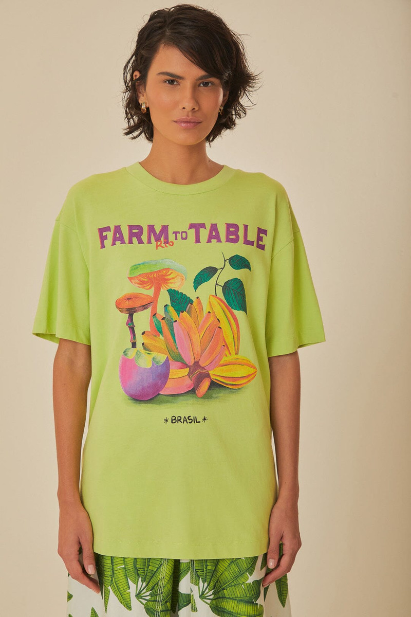 Green Farm Rio To Table Organic Cotton T-Shirt 1