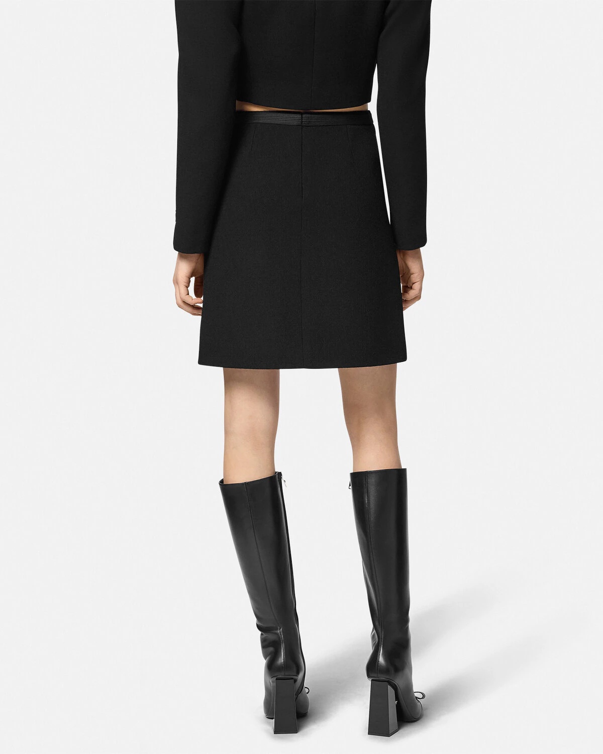 Medusa '95 Wool-Blend A-line Skirt - 5