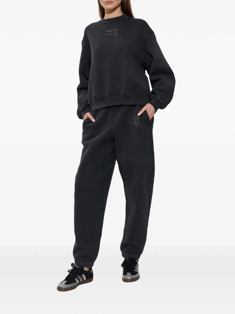 Alexander Wang Crewneck Sweatshirt With Hotfix outlook