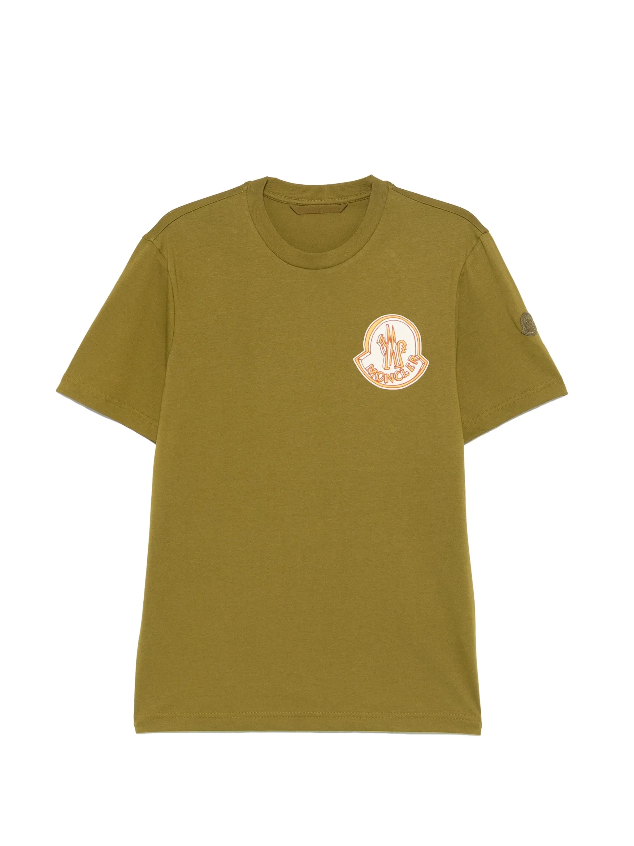 Moncler Crew-neck Logo-print T-shirt - 1