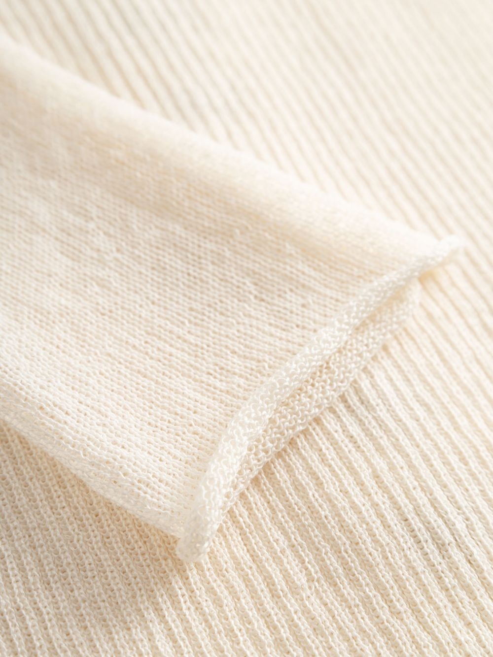 linen knit top - 5