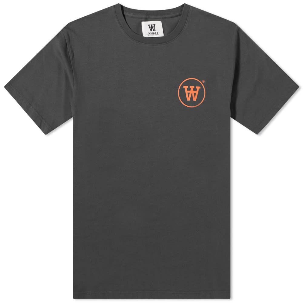 Wood Wood Back Logo Ace Tee - 1