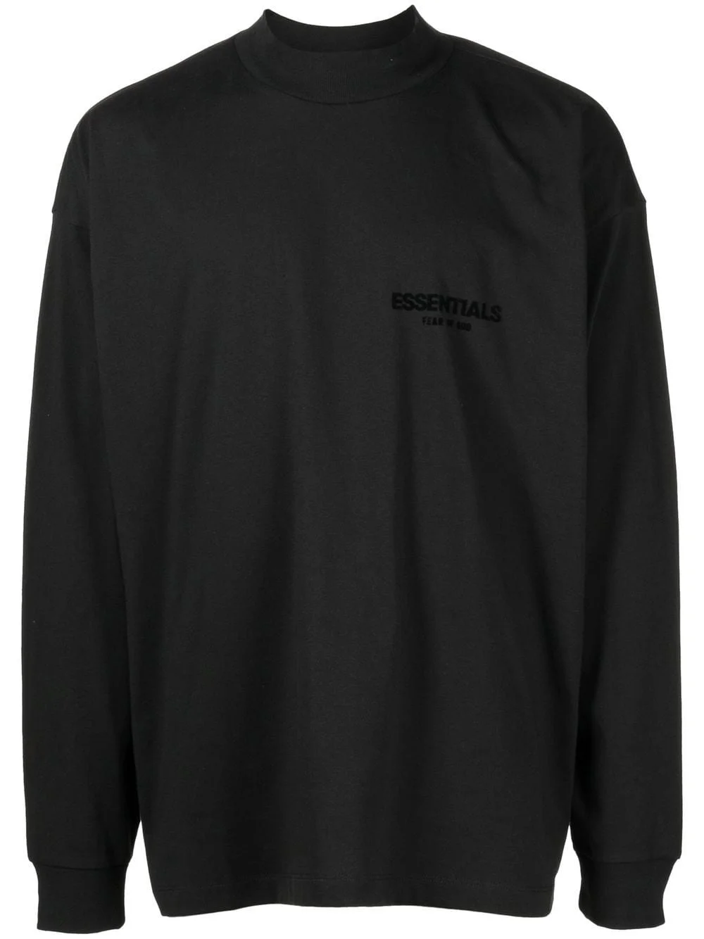 logo-print long-sleeve T-shirt - 1