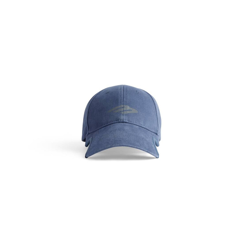 3b Stencil Cap in Blue 1