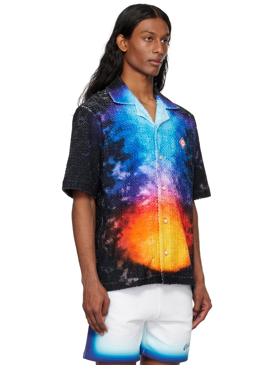 Multicolor Gradient Towelling Shirt - 2