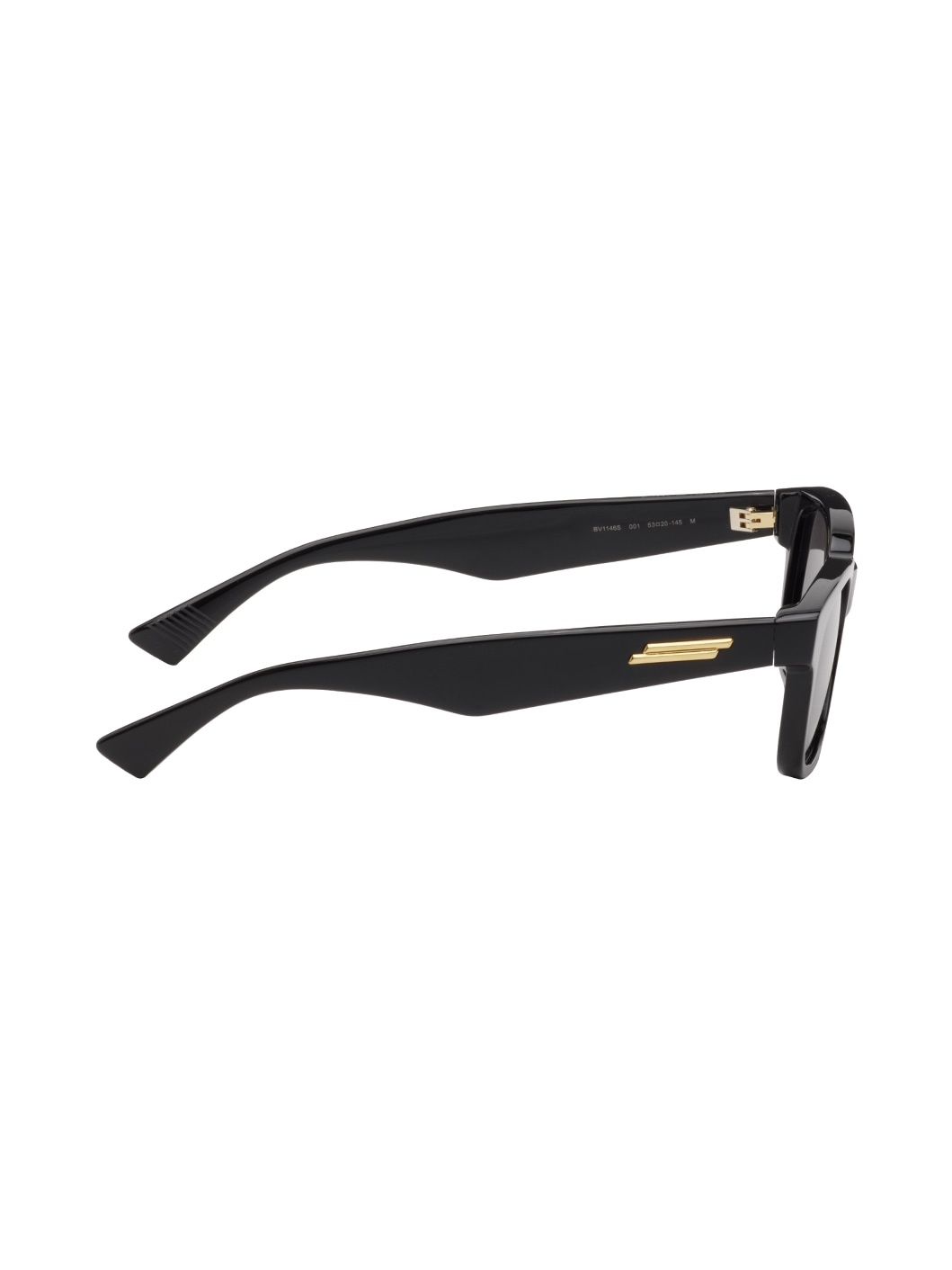 Black Classic Square Sunglasses - 2