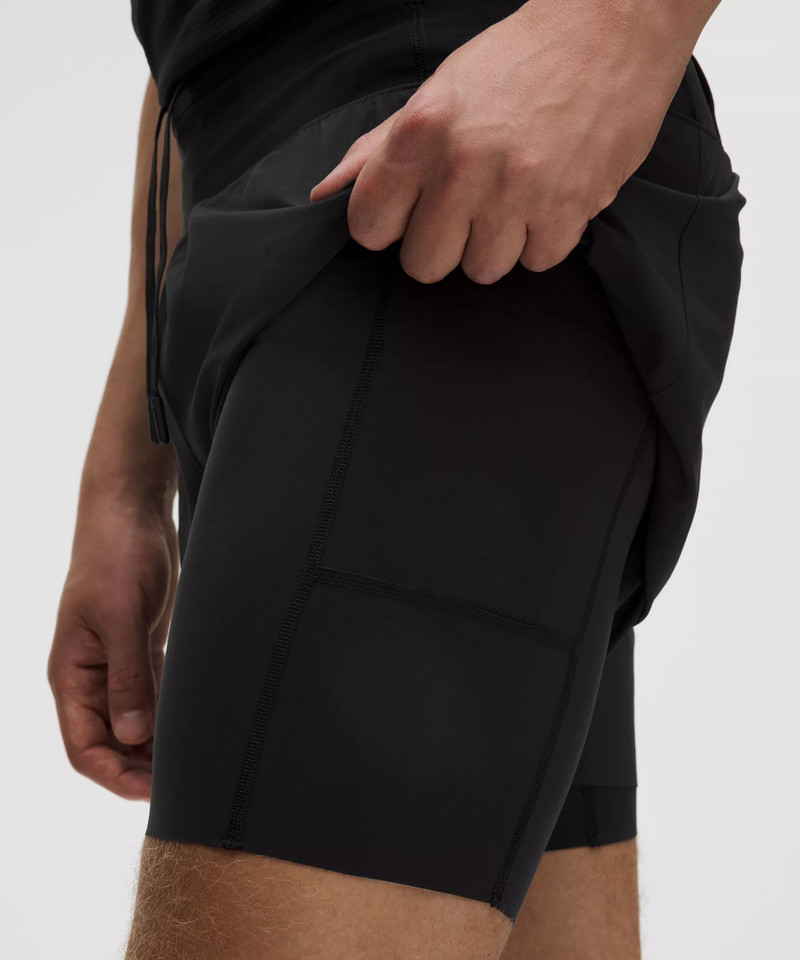 Fast and Free Multi-Pocket Running Short 5" 6