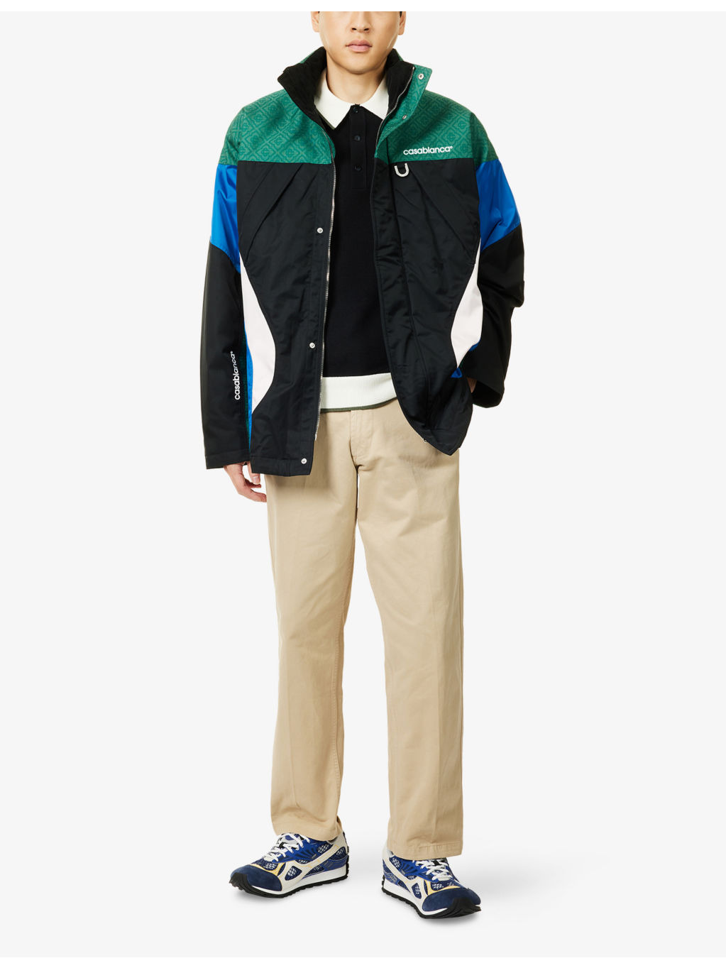 Waterproof Monogram Stretch-Woven Jacket - 2
