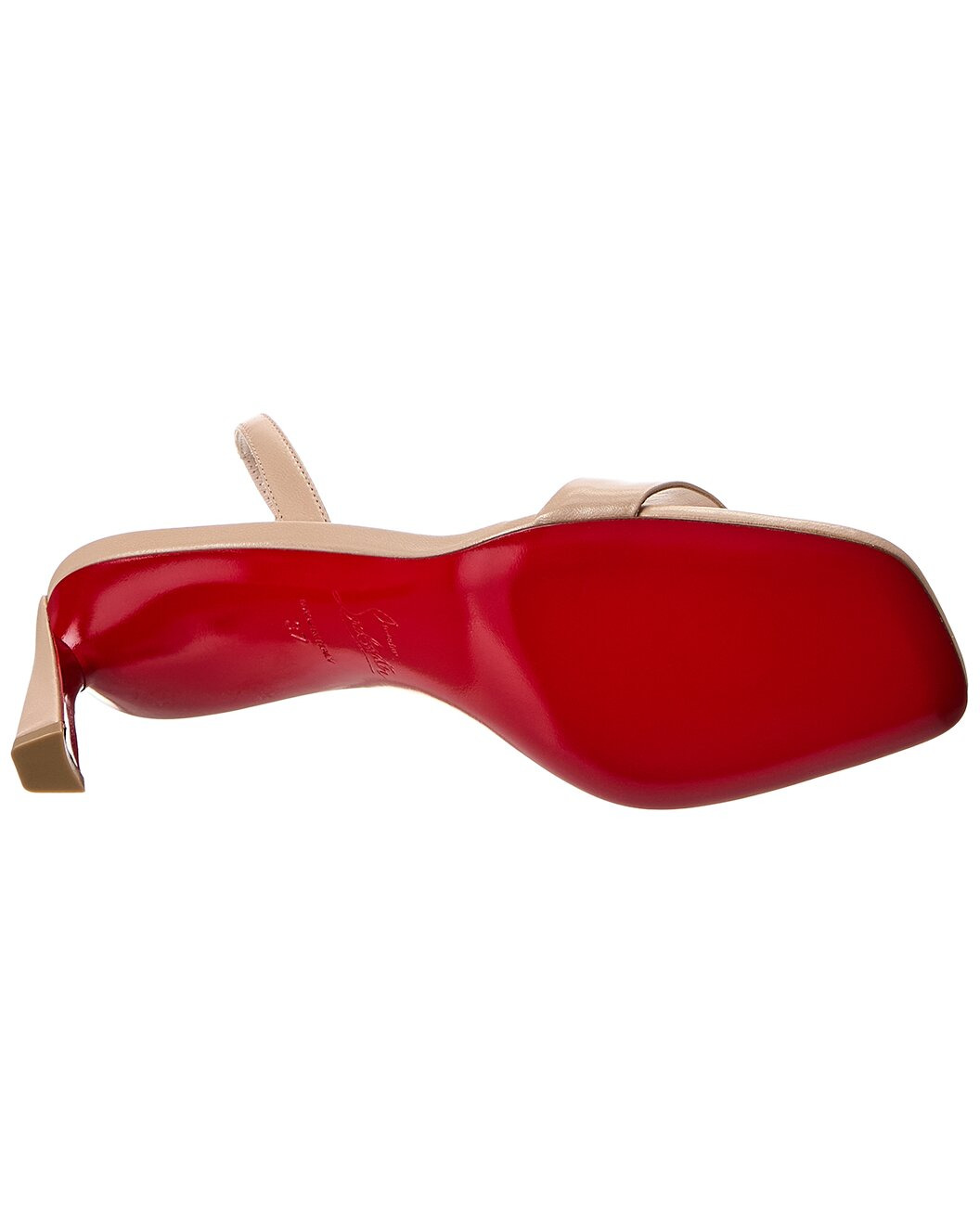 Christian Louboutin O Condora 55 Leather Slingback Sandal - 4
