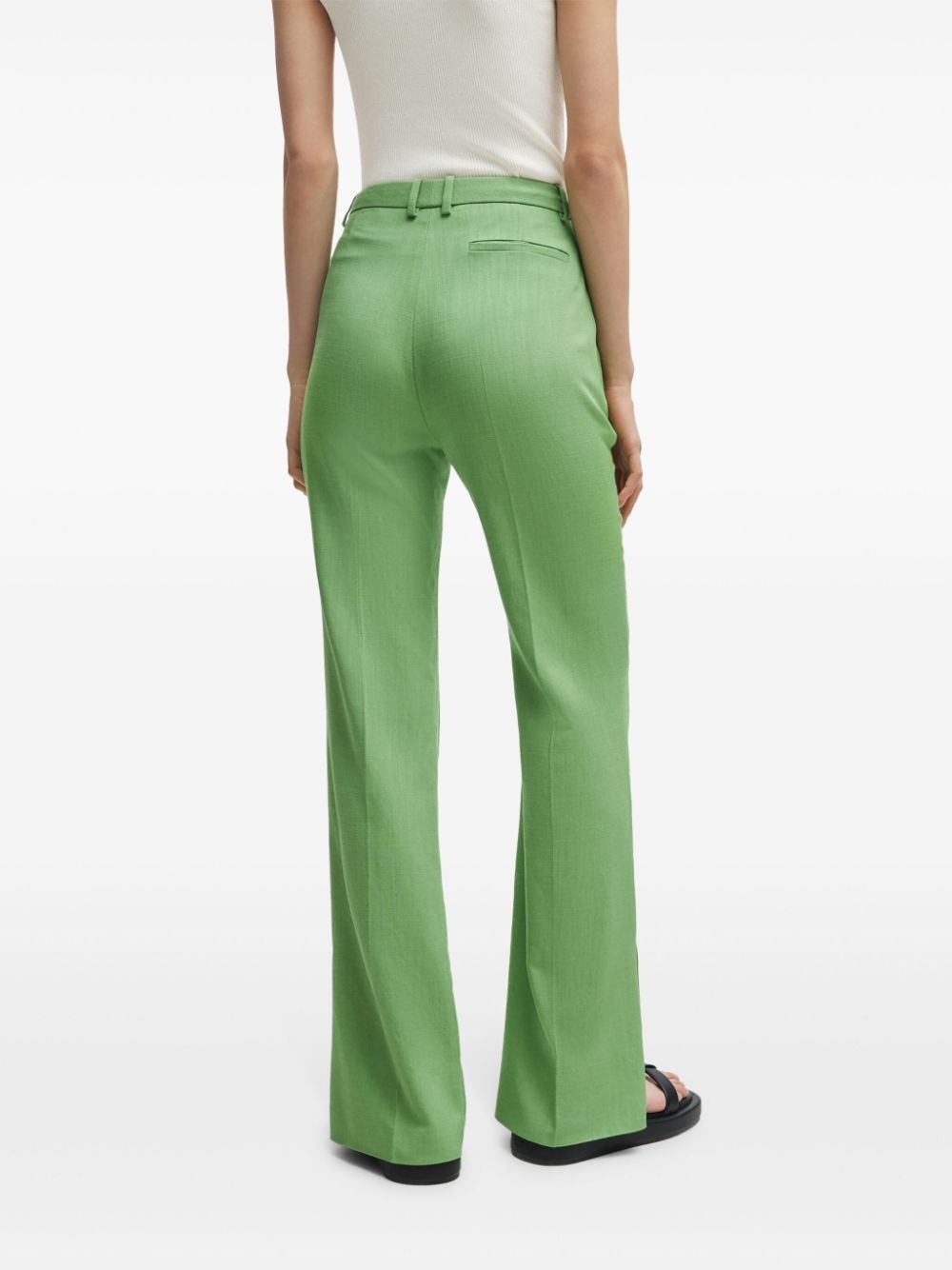 flared tailored trousers - 5